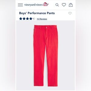 Boys Vineyard Vines Performance Pants
